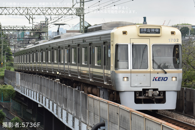 【京王】初期車2編成目のワンマン対応車となる1000系1752Fが営業運転復帰 - 高井戸駅にて撮影