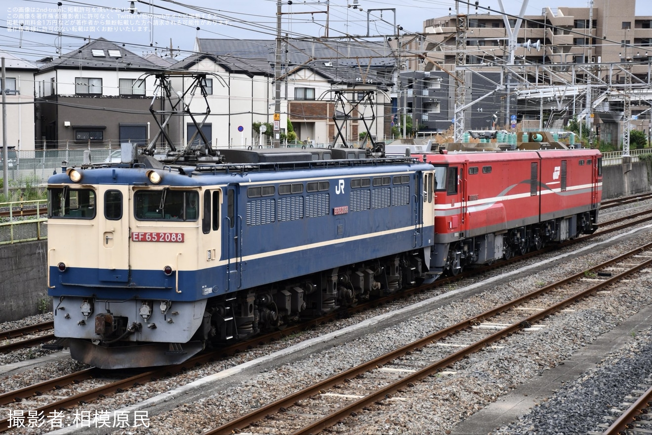 【JR貨】EH800-16大宮車両所出場の拡大写真