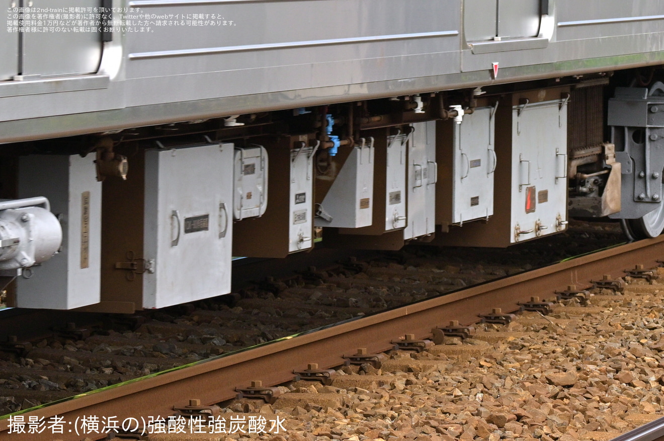 【京成】3700形3708編成が宗吾車両基地を出場し試運転の拡大写真