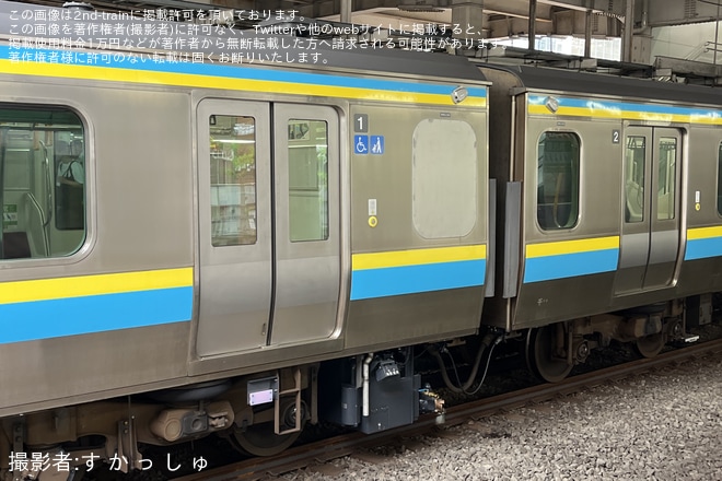 【JR東】E233系マリC9編成東京総合車両ベース出場回送を不明で撮影した写真