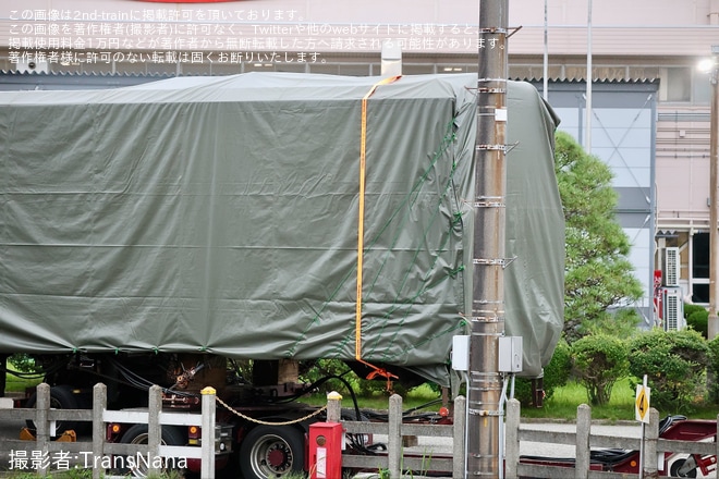 【東急】2020系2135Fデハ2235・デハ2335が長津田車両工場から陸送（2枚目）