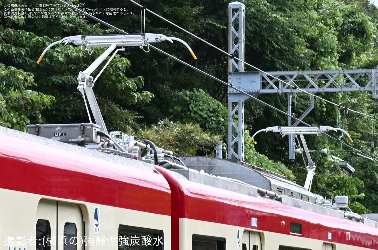 【京急】新1000形1441編成 久里浜工場出場前試運転の拡大写真