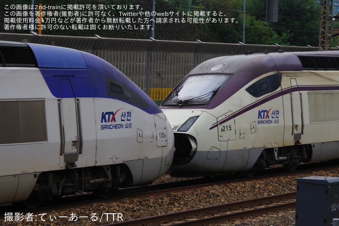 【Korail】「KTX山川」と「SRT」ブランドでの併結運転が終了（2枚目）