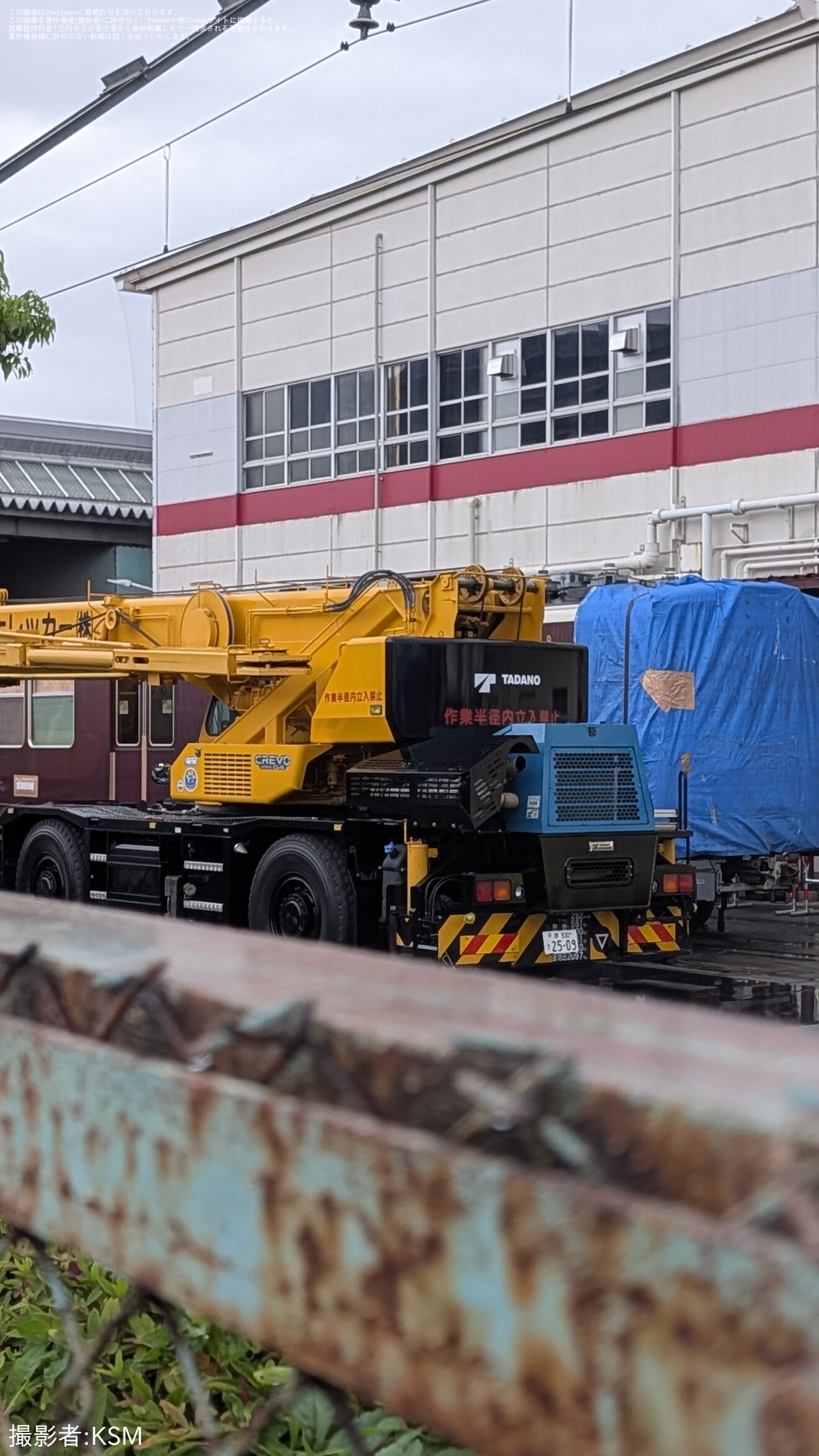 【阪急】8200系8201Fで陸送に向けた準備が開始の拡大写真