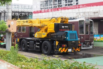 【阪急】8200系8201Fで陸送に向けた準備が開始