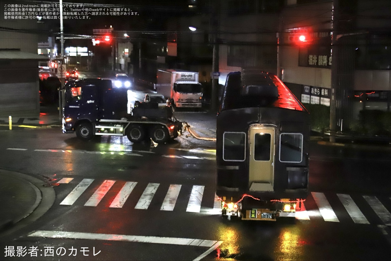 【阪急】5100系5106FのC#5106・C#5107が廃車陸送の拡大写真