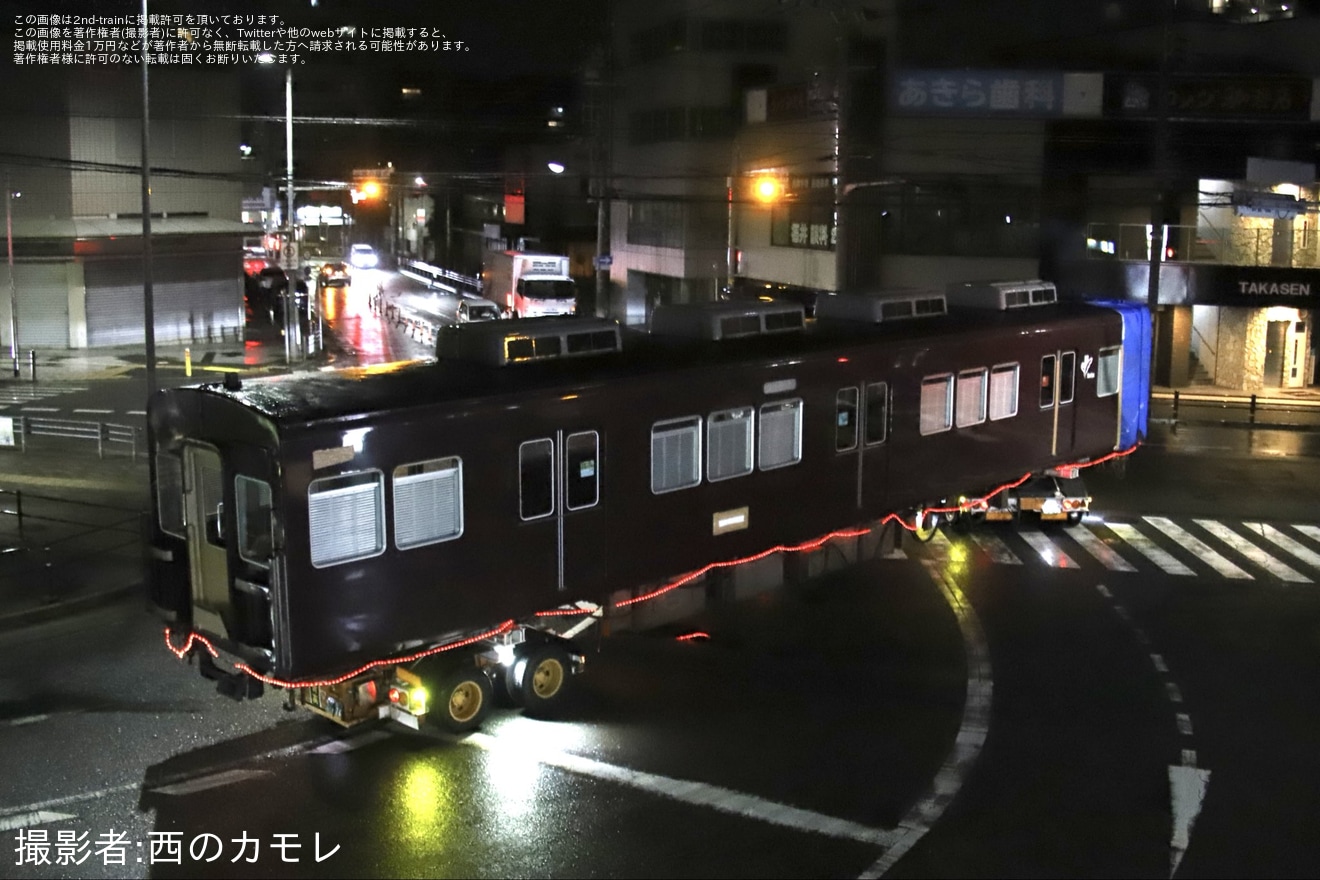 【阪急】5100系5106FのC#5106・C#5107が廃車陸送の拡大写真