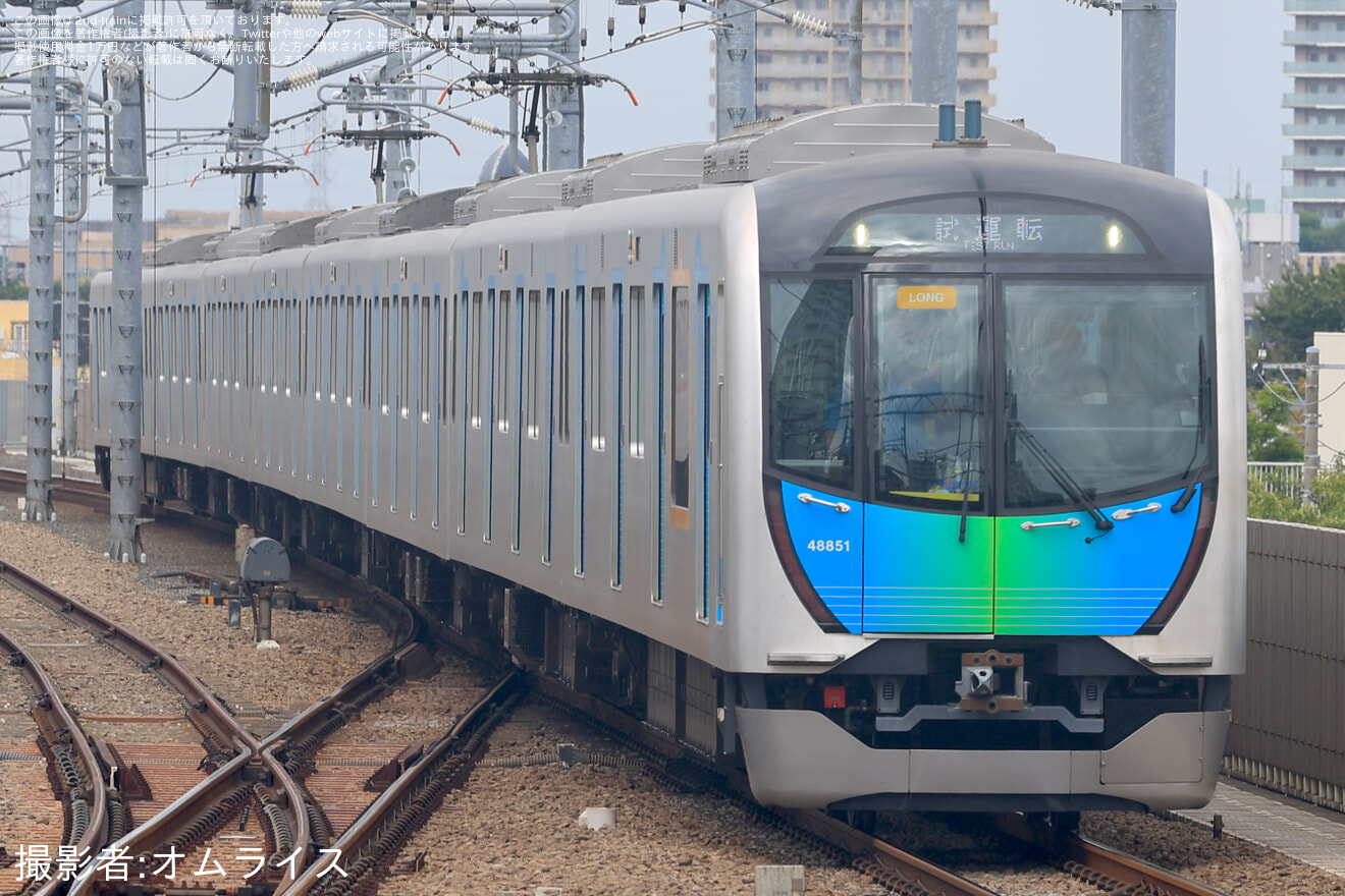 【西武】40000系48151Fが試運転の拡大写真