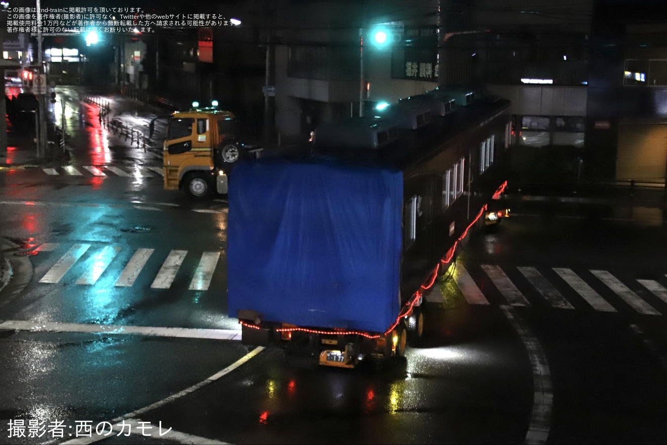 【阪急】5100系5106FのC#5106・C#5107が廃車陸送の拡大写真