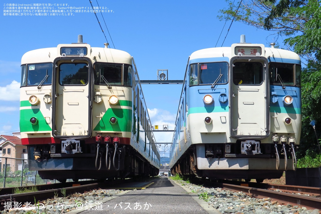 【しな鉄】「115系入換乗車体験＆撮影会」開催の拡大写真