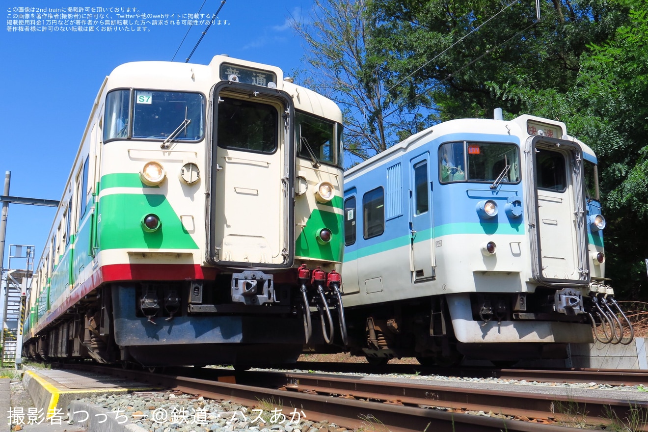 【しな鉄】「115系入換乗車体験＆撮影会」開催の拡大写真