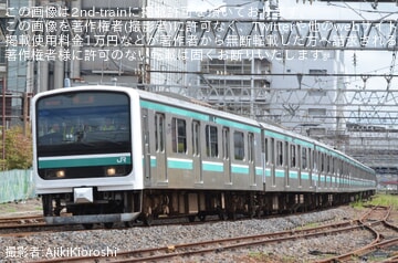 【JR東】E501系カツK701編成が北千住まで入線試運転