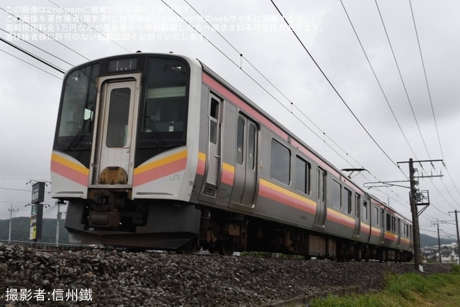 【JR東】E129系A31編成が乗務員訓練のため新前橋へ回送（1枚目）