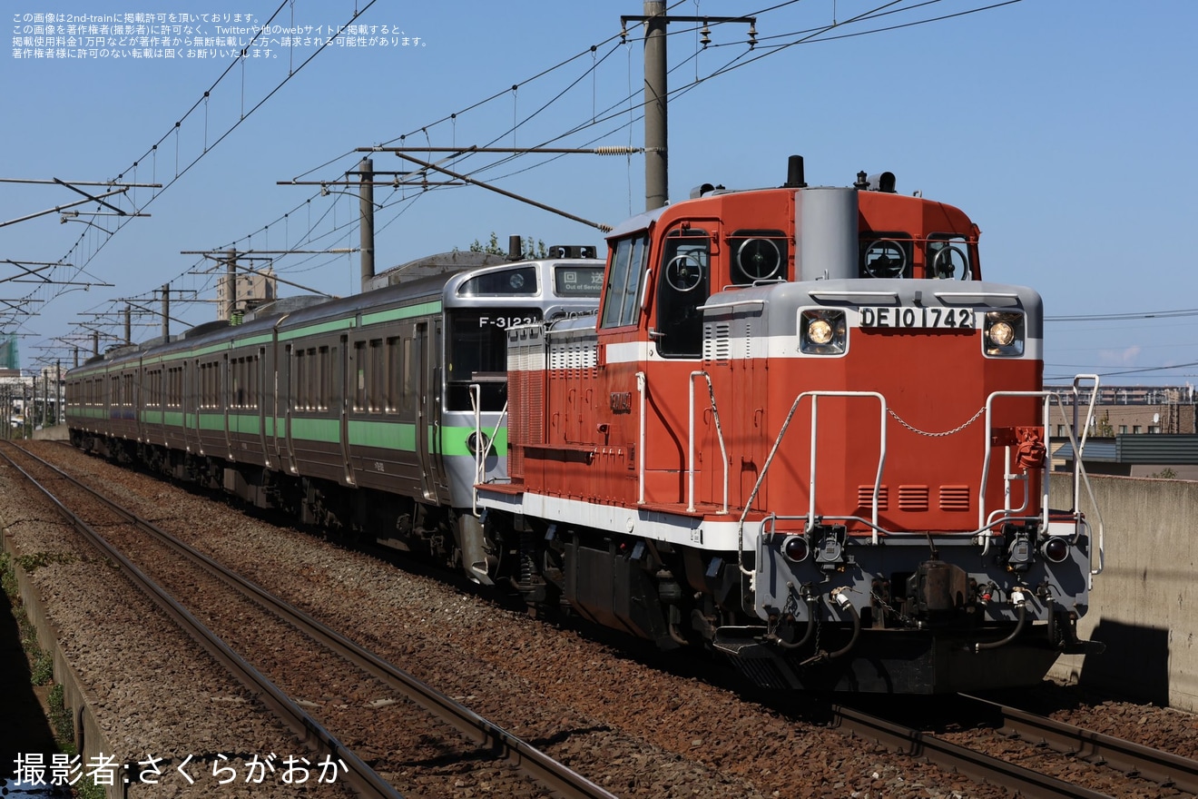 JR北】721系F-3123+F-3222編成が苗穂工場へ入場 |2nd-train鉄道ニュース