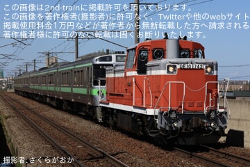 【JR北】721系F-3123+F-3222編成が苗穂工場へ入場