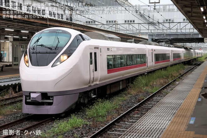 【JR東】E657系K14編成 郡山総合車両ベース出場回送