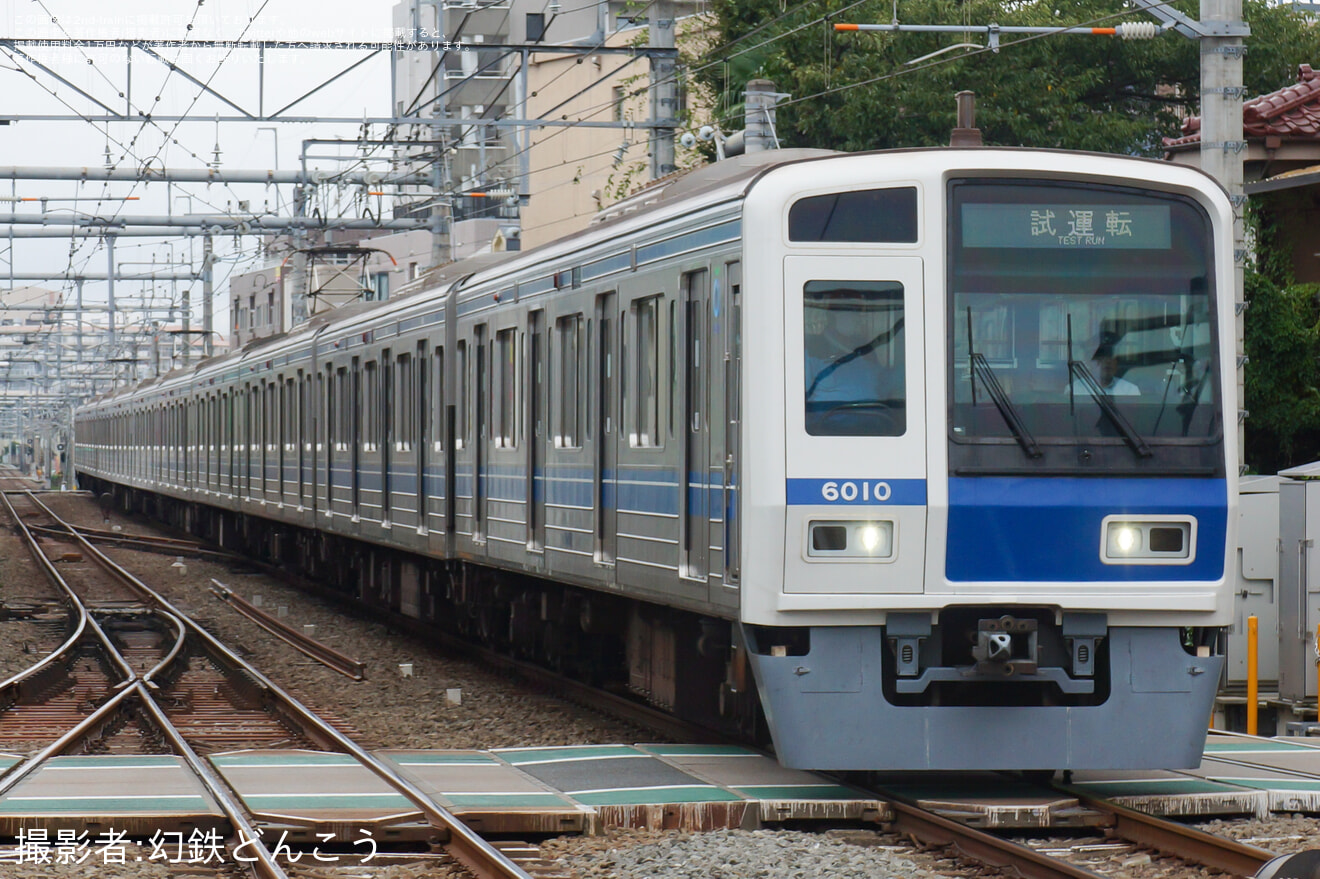 【西武】6000系6110F TASC調整試運転の拡大写真