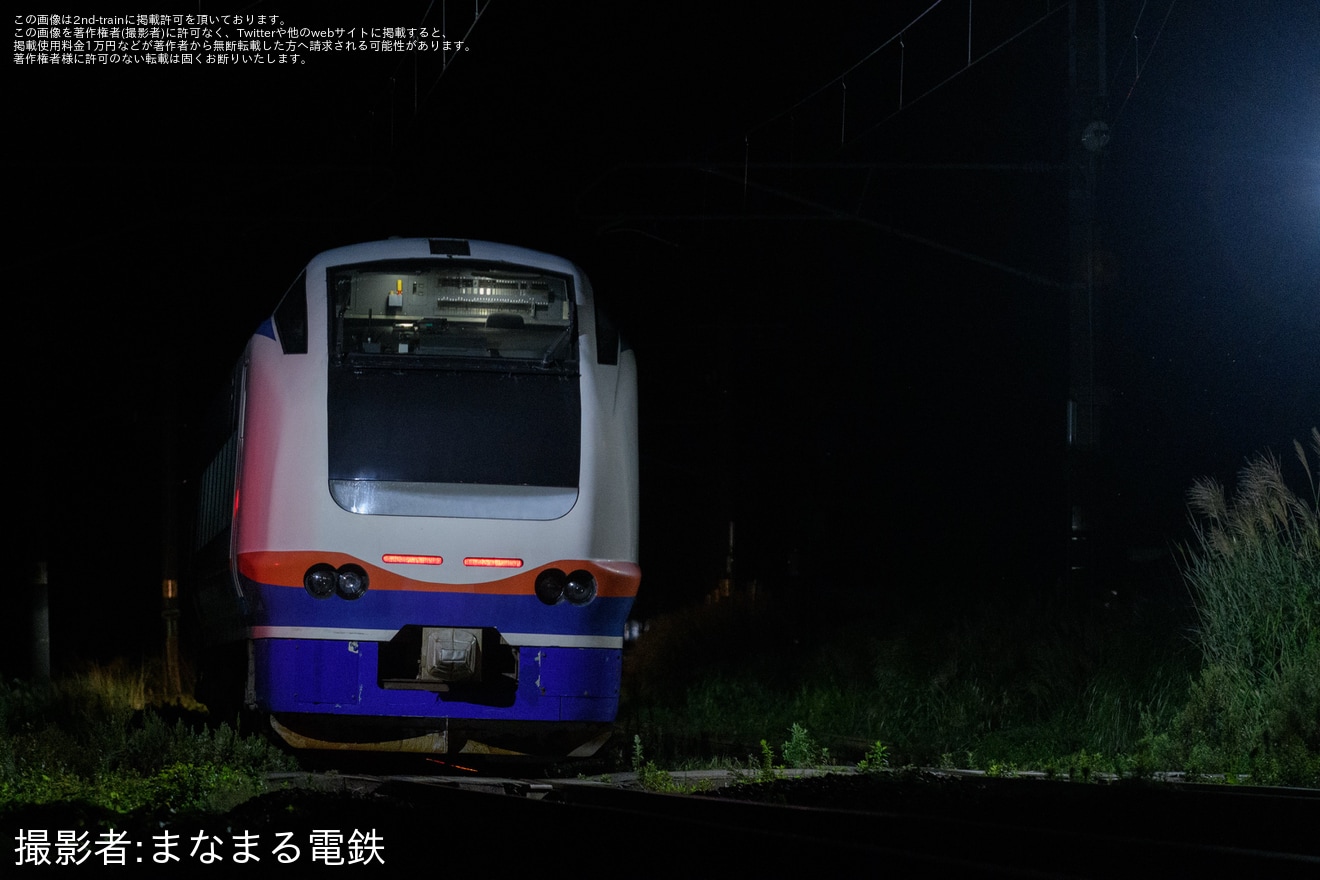 【JR東】E653系H-204編成が装置保全で秋田総合車両センターへ入場の拡大写真