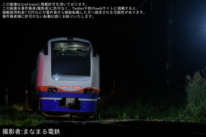 【JR東】E653系H-204編成が装置保全で秋田総合車両センターへ入場（3枚目）
