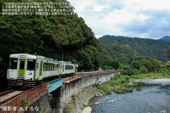 【JR東】キハ110-5+キハ110-128で「さんりくトレイン宮古」を運行（1枚目）