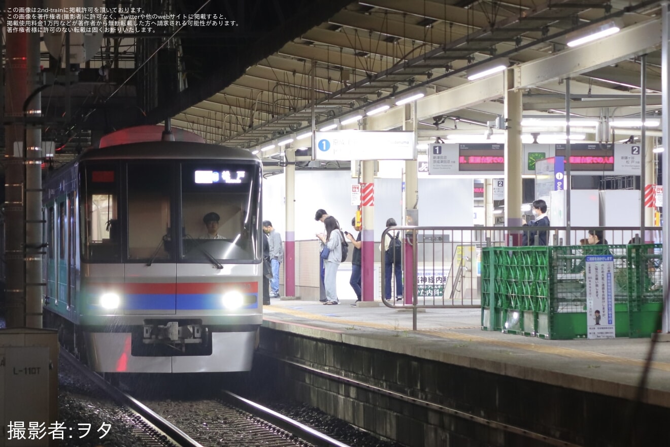 【京成】人身事故で北習志野行きを運転し折り返し運転を実施の拡大写真