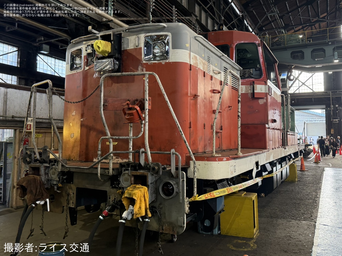 【JR北】「苗穂工場一般公開イベント」開催、全検中のDE15-2511も公開の拡大写真