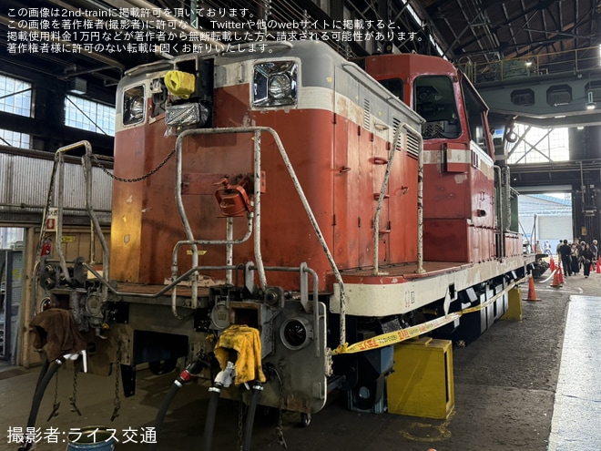 【JR北】「苗穂工場一般公開イベント」開催、全検中のDE15-2511も公開 - 苗穂工場にて撮影