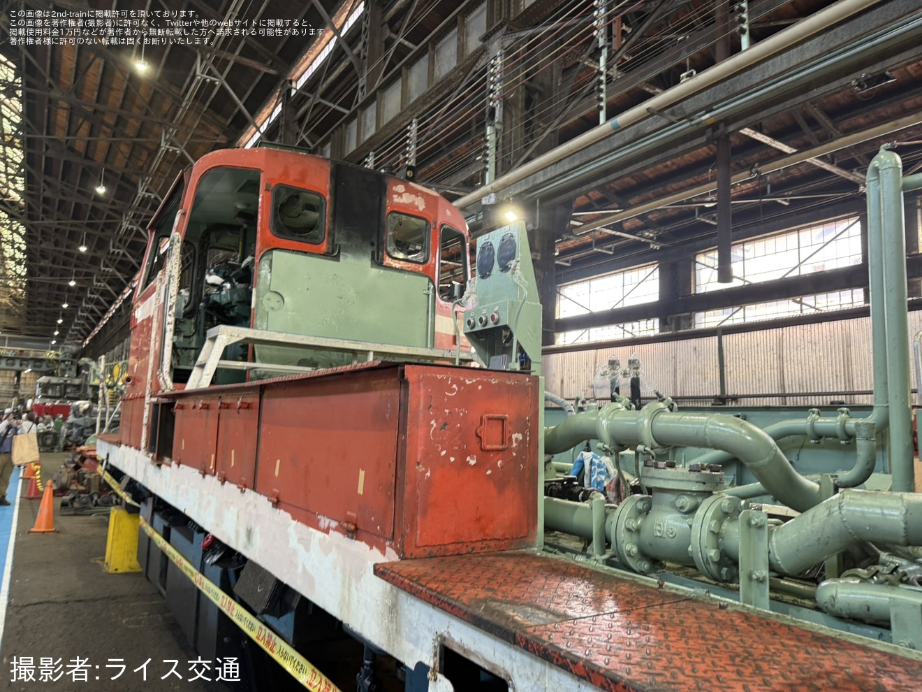 【JR北】「苗穂工場一般公開イベント」開催、全検中のDE15-2511も公開の拡大写真