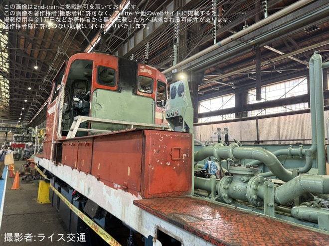 【JR北】「苗穂工場一般公開イベント」開催、全検中のDE15-2511も公開 - 苗穂工場にて撮影