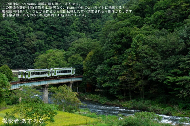 【JR東】キハ110-5+キハ110-128で「さんりくトレイン宮古」を運行（2枚目）