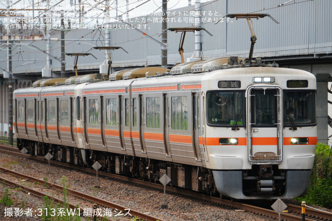 【JR海】臨時急行「アンサンブルトレイン草薙号」を運転 - 草薙駅にて撮影