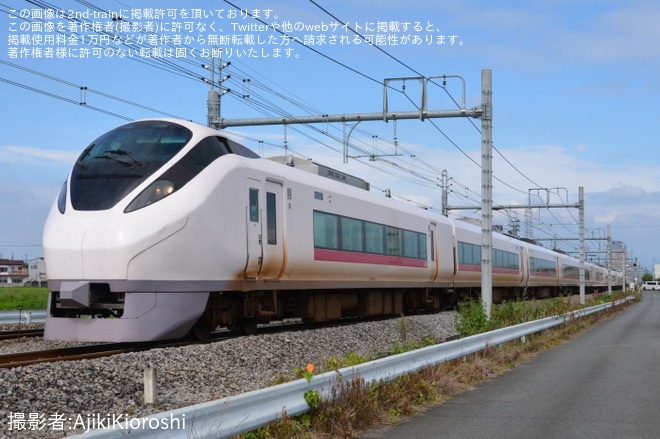【JR東】E657系K4編成を使用した前橋地区での乗務員訓練（1枚目）