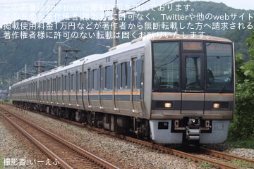 【JR西】207系T26編成+S56編成が225系6両編成運用を代走