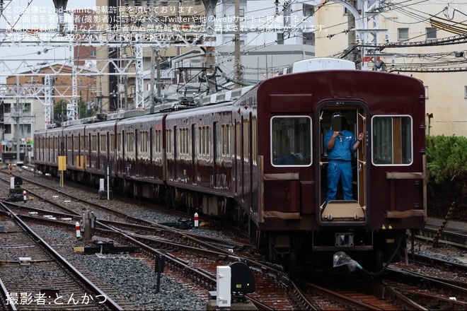 【阪急】3300系3323FにC#3953を組み込み8両編成化（1枚目）