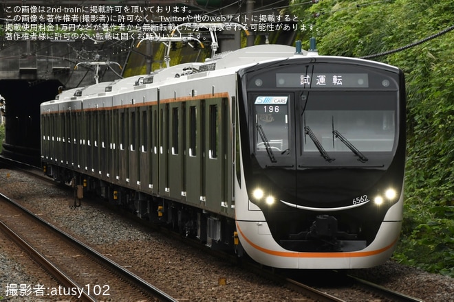 【東急】6020系6050番台6162Fが新製後性能確認試運転（1枚目）