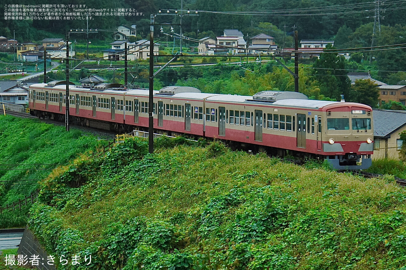 【西武】新101系1253F(赤電カラー)が横瀬へ廃車回送の拡大写真
