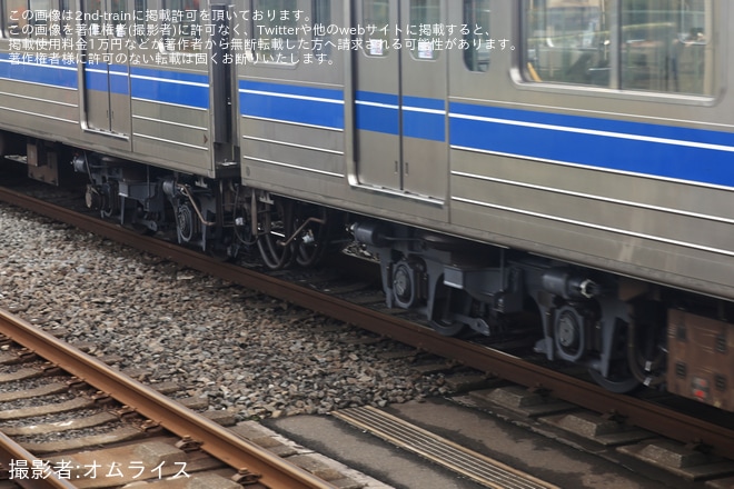 【西武】6000系6105F 武蔵丘車両検修場出場試運転 - 武蔵藤沢駅にて撮影