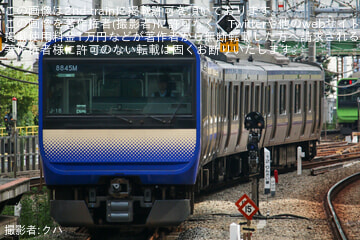 【JR東】E235系クラJ-18編成　東京総合車両ベースから出場回送
