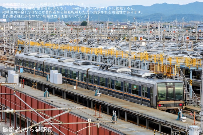 【JR西】207系S64編成が網干総合車両所本所へ入場回送（4枚目）