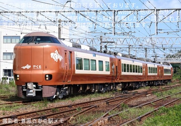 【JR西】273系Y7編成が後藤出場試運転、非貫通だったクモロハ272-7の貫通扉が整備