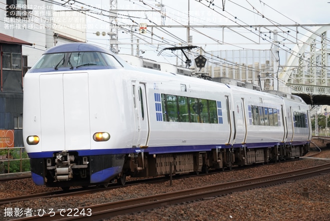 【JR西】271系HA653編成が台湾夜市イベントに伴い姫路まで運転を不明で撮影した写真