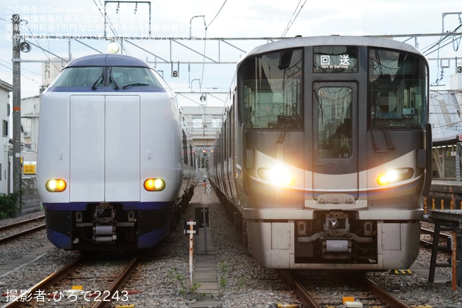 【JR西】271系HA653編成が台湾夜市イベントに伴い姫路まで運転を不明で撮影した写真