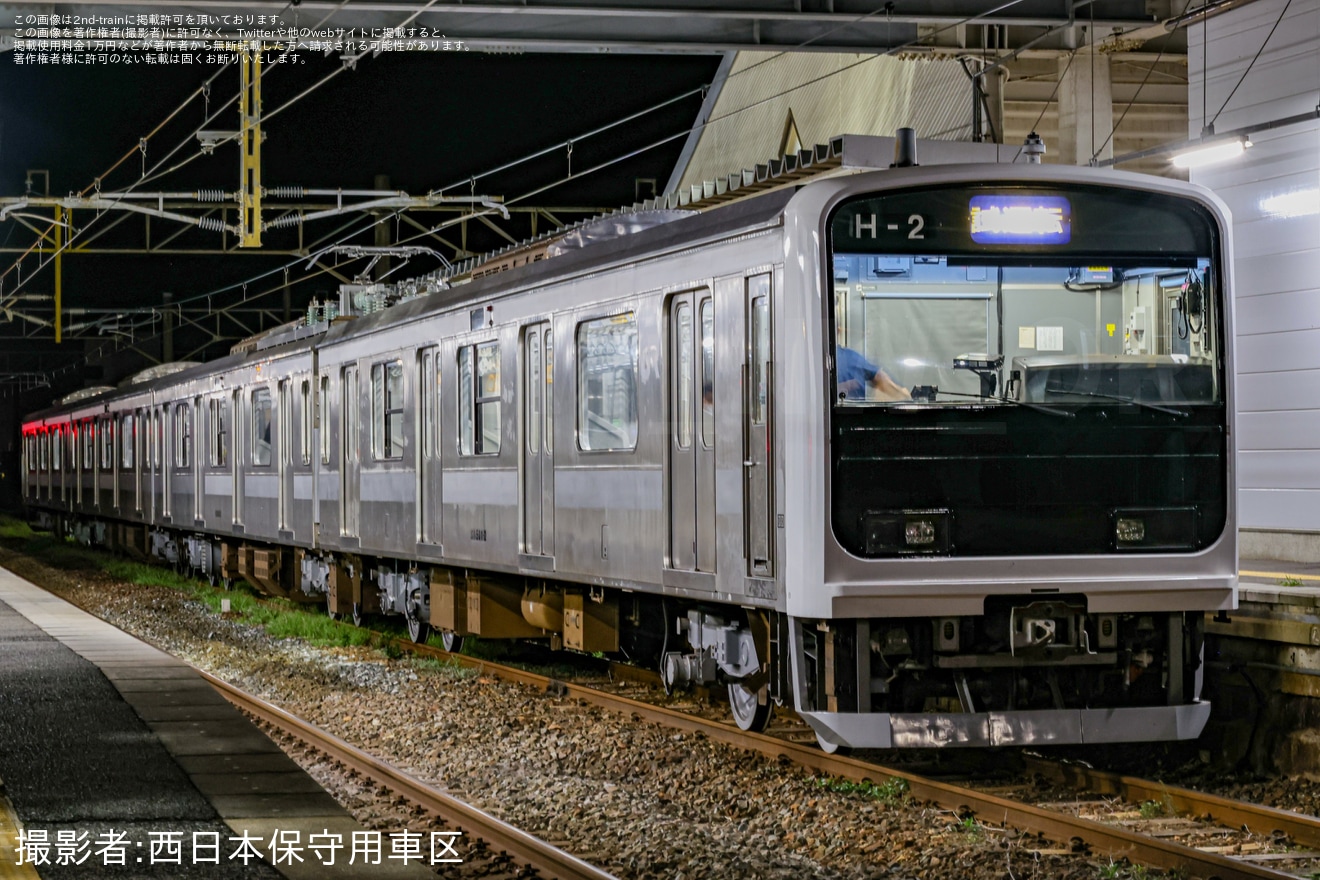 【JR九】501系HM-2編成がATS-DK関連試運転を実施の拡大写真