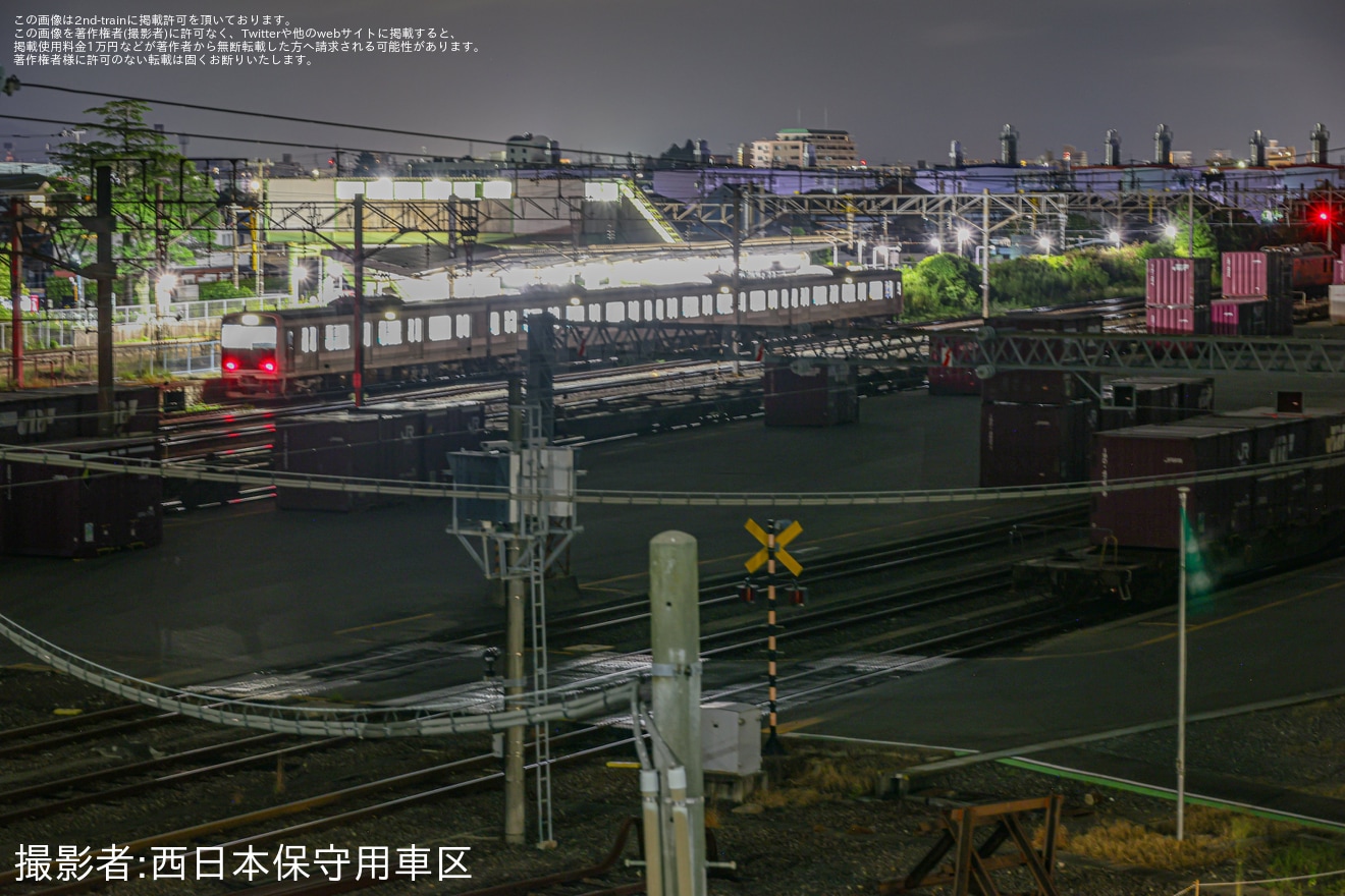 【JR九】501系HM-2編成がATS-DK関連試運転を実施の拡大写真
