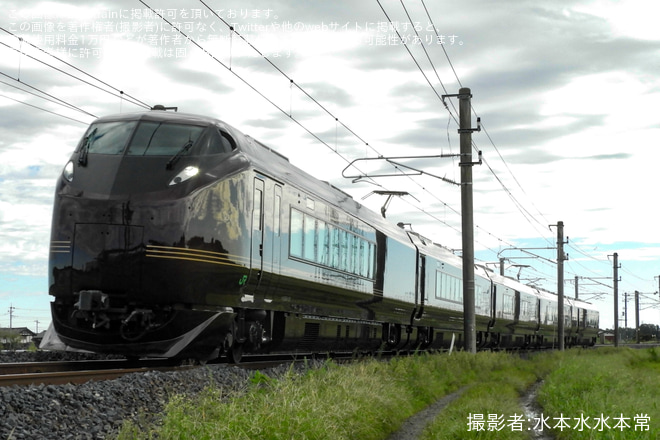 【JR東】E655系「なごみ(和)」使用「勝田～上諏訪間」乗車ツアーが催行 - 赤塚～内原間にて撮影