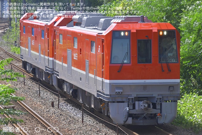 【JR西】DEC743-1+DEC743-2が後藤総合車両所本所へ回送（2枚目）