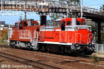 【JR北】DE10-1742とDD200-501を連結した試運転