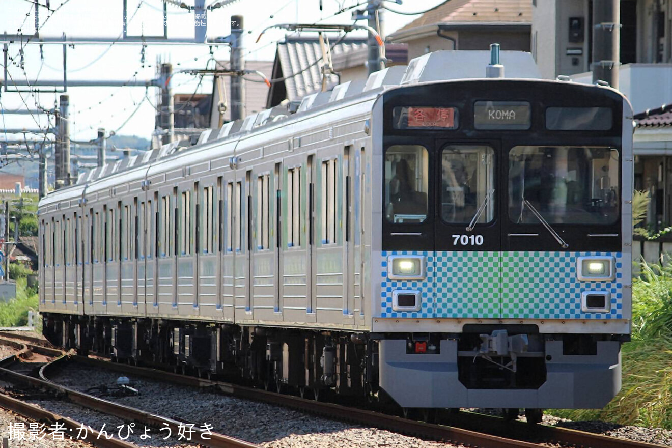 【西武】巾着田曼珠沙華まつり開催に伴う臨時列車に4000系・7000系が充当の拡大写真