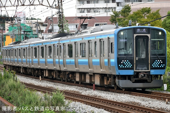 【JR東】E131系500番台コツG-04編成大宮総合車両ベース入場回送 - 戸塚駅にて撮影