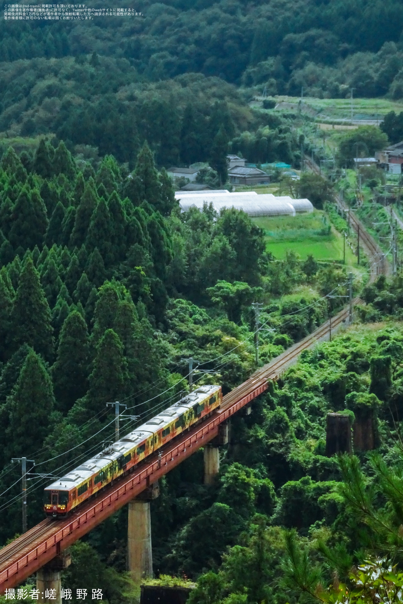 【JR西】「森の京都QRトレイン貸切列車で行く和知ツアー」が催行の拡大写真